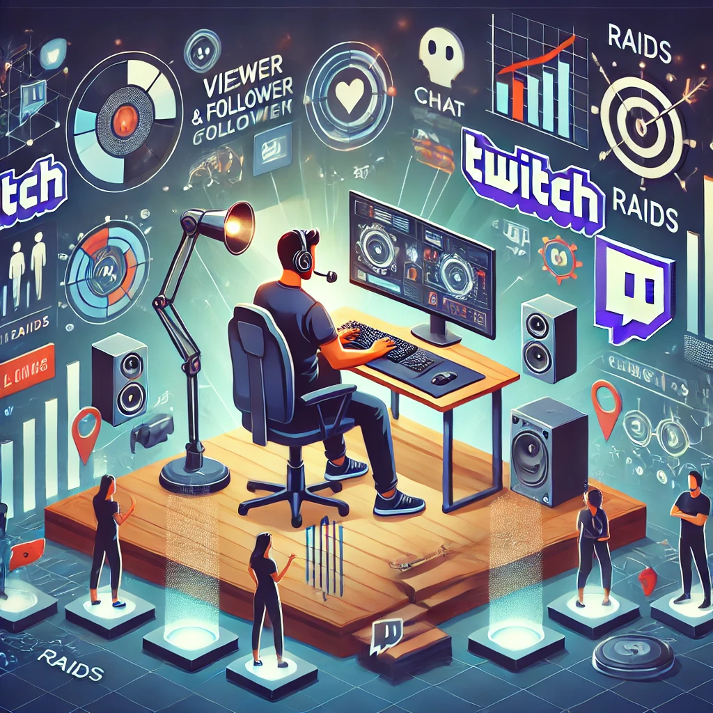 Накрутка подписчиков на Твич бесплатно